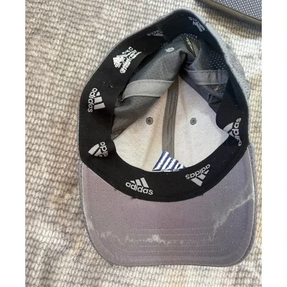 Adidas Baseball Cap Bundle Lot of 6 Mesh Corduroy Trefoil Performance Hats Mixed